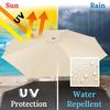 8 Arm OUTDOOR Umbrella Canopy Replacement Fabric Garden Parasol Roof For Sun Cover 3.77x9.84x9.84ft