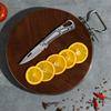 Kitchen Fruit Knife Stainless Steel Folding Knife Sharp Pocket Mini Knives with Keychain Non-slip Handle for Kitchen Accessories