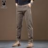 PLAYBOY Men's Straight-Leg Casual Business Trousers
