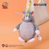 Tom & Jerry Plush Toys: Cat Pendant & Mouse Keychain Charms for Kids