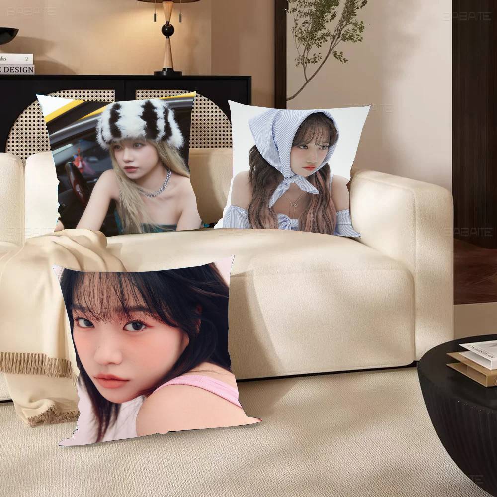 Korean Female Singer JO YURI Pillow Case Sofa Cushion Cover Room Home Decoration