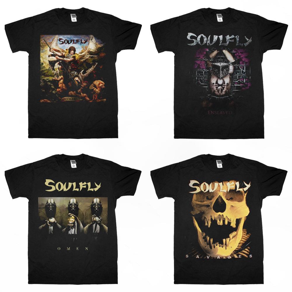 

Рубашка Soulfly Band Футболка унисекс Soulfly Archangel Enslaved O Savages