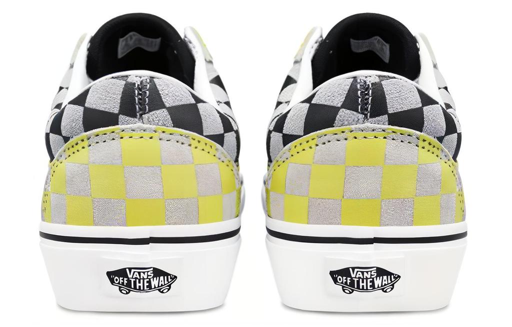 Old Skool Vans 'Black Yellow Checkerboard' Women's VN0A4U3BXF9