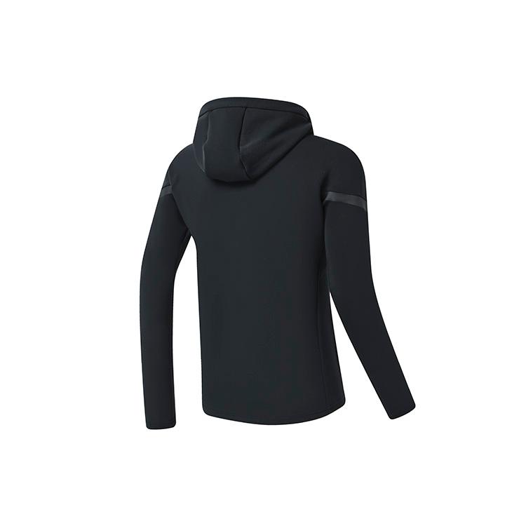FILA Jackets Men's Pitch Black Hooded Moderate Other A11M311506FBK