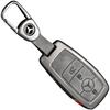 Alloy Leather Car Remote Key Case Cover For Mercedes Benz A C E S G GLS CLA Class W213 W203 W211 W205 W177X167 W204 Accessories