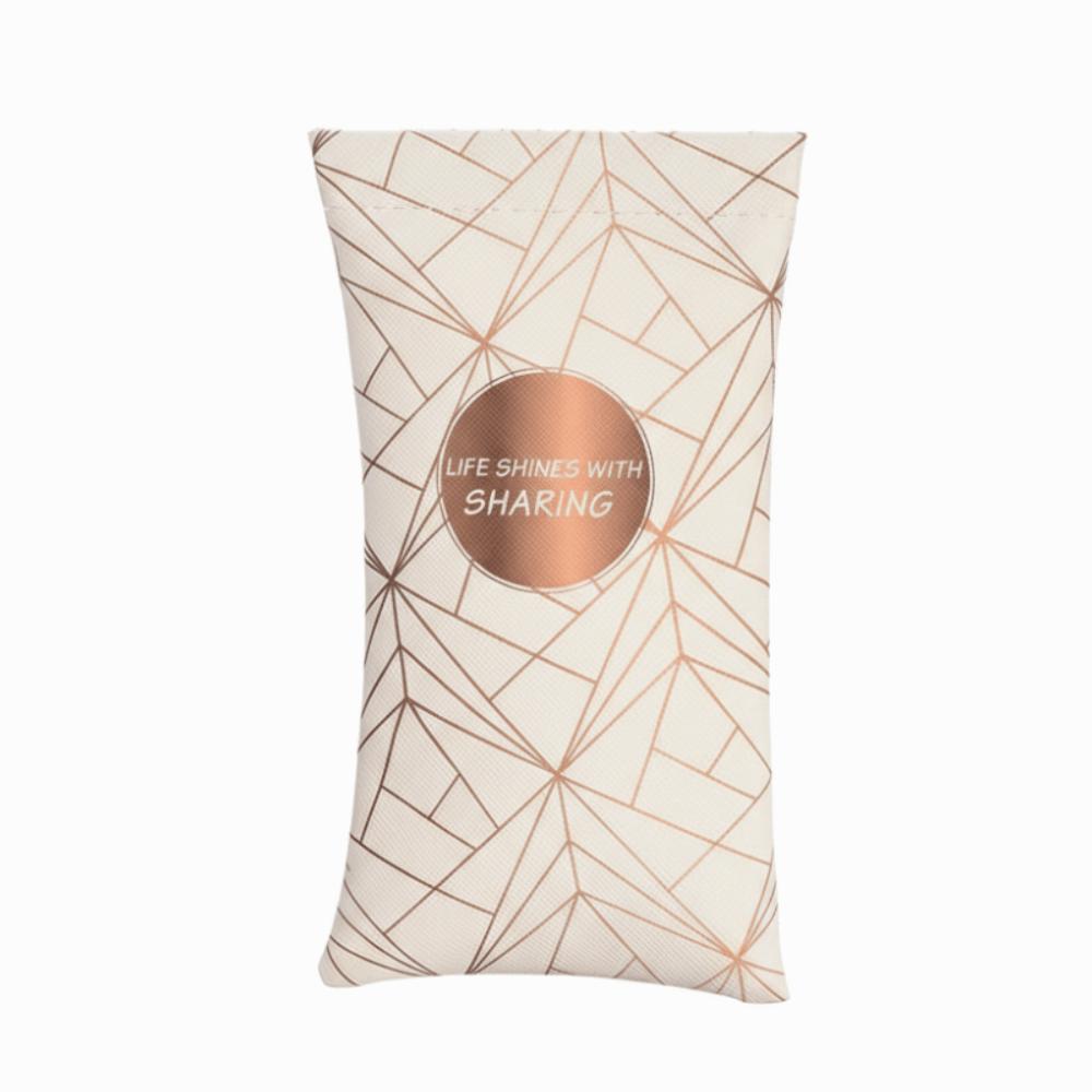 Soft Lining Eyewear Storage Bag Automatic Closing Sunglasses Protective Cover  Female 1