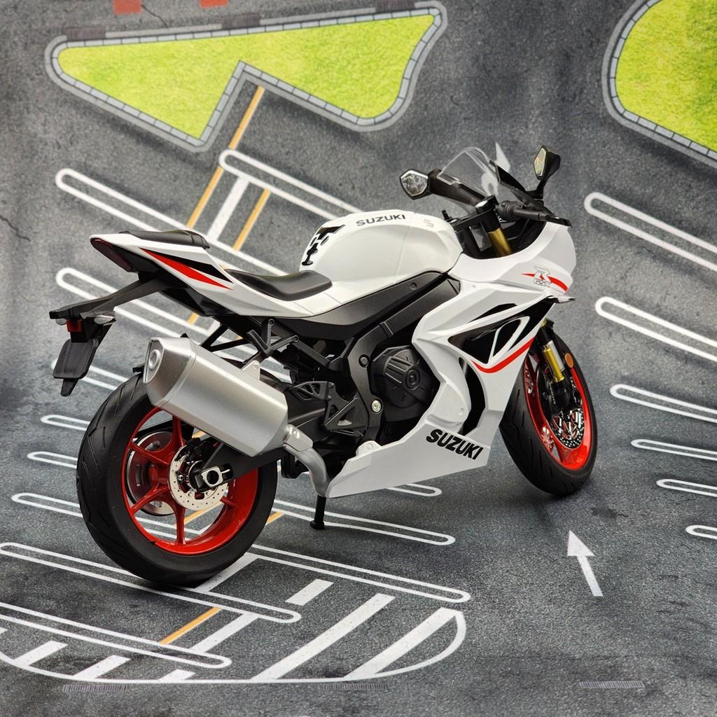 Simulation Suzuki Alloy Gsx Motorcycle Model Car Toy With Function Lighting