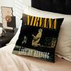 Band N-Nirvana Personalized picture text home decorative pillows Household Gifts 45x45cm
