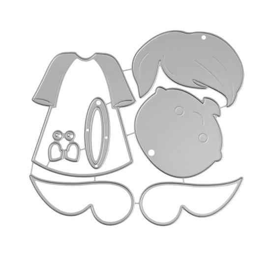 Angel Boy Die Cuts for Card Making  Metal Cutting Tool