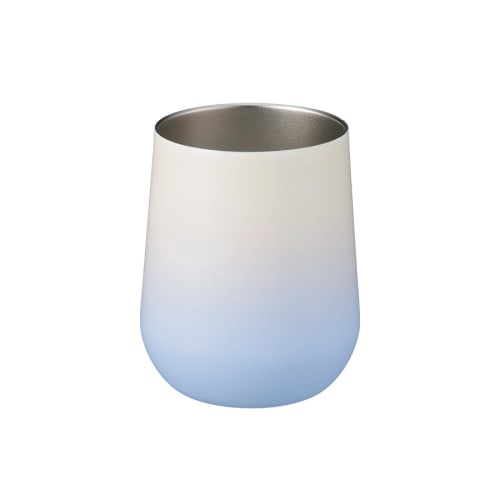 

Gradient Thermo Round Tumbler (Blue) | Thermos Stainless Steel Thermos Bottle, Vacuum-Resistant, Double-Walled Wall, Insulated for Hot and Cold Drinks