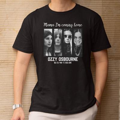 I'm Coming Home No More Tour Ozzy Tribute Memorial Unisex T-Shirt Unisex T-Shirt
