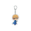 55MM Anime Sword Art Online Keychain Alice Synthesis Kirigaya Kazuto Yuuki Asuna Key Chain Acrylic Model Plate Christmas Gifts
