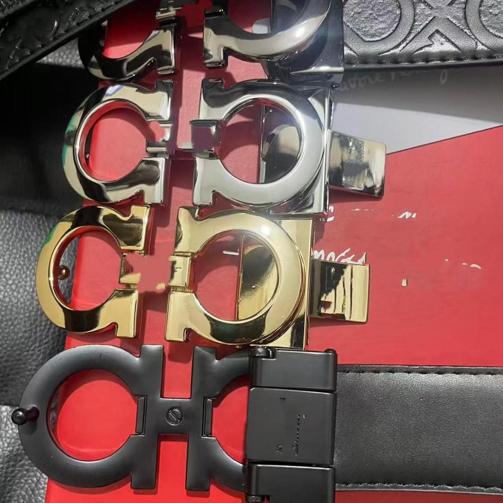 Modern Men's Leather Belt - Genuine Cowhide for Casual and Trendy Wear