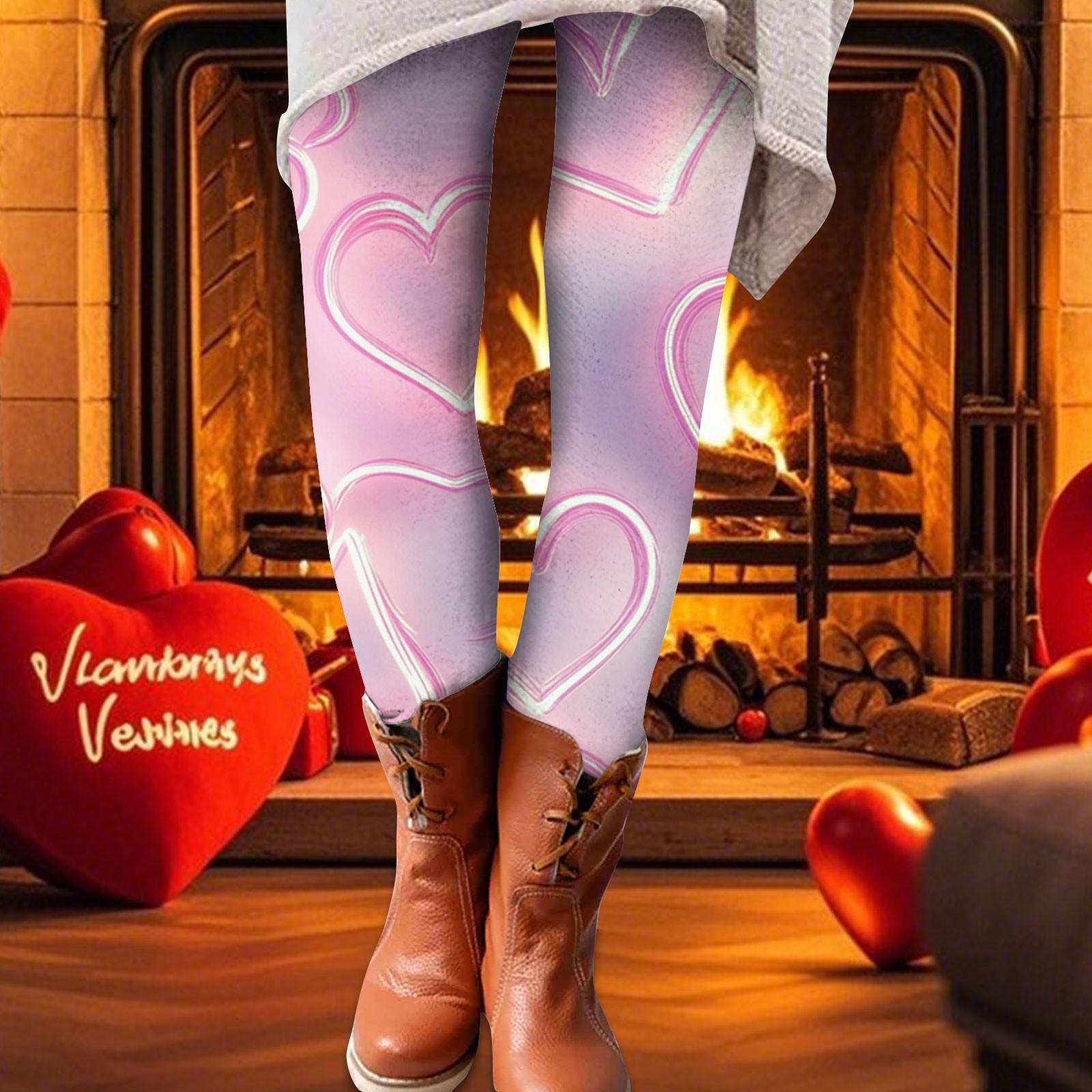

Women s Print Pants Elastic Soft Cotton Leggings Casual Home Pajamas XXL