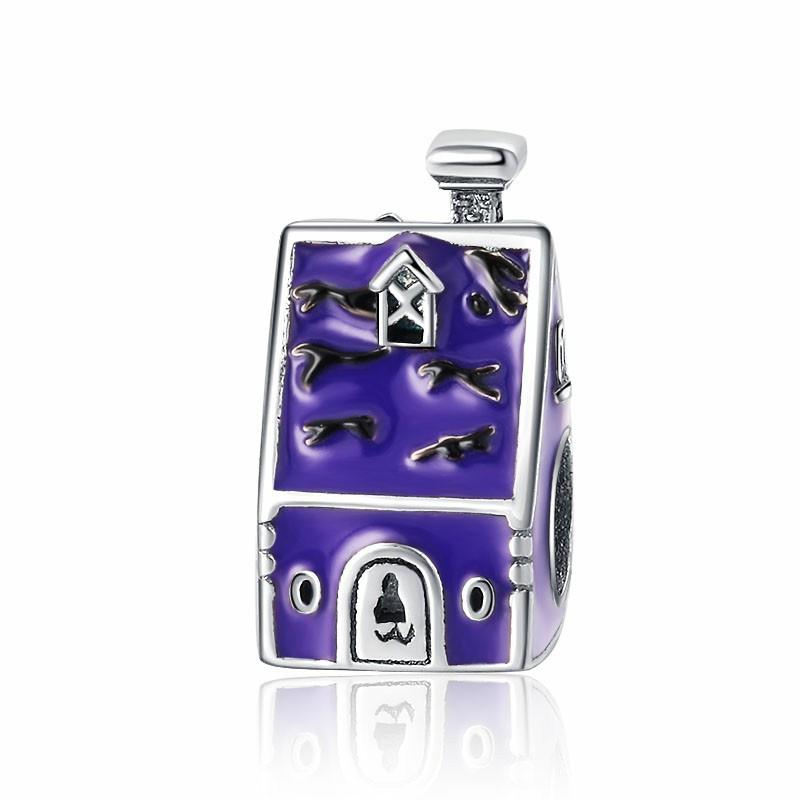 Doe-het-zelf Dames Sieraden Cadeaus Roze Paarse Serie Charms Glinsterende Oneindigheid Harten & Sterren Lavendel Bloemen Kralen Passend op Originele Armband