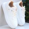 High-top men's shoes spring and autumn leather sneakers men's new casual little white shoes men's trend versatile board shoes