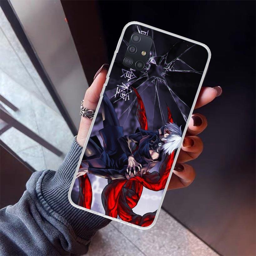 G-Ghoul Tokyo Kaneki Ken Phone Case For Samsung Galaxy A52 A51 A50S A32 A22 A12 A02S A72 A71 A31 A70 A30S Note 20 Ultra 10 Plus