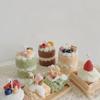 Decorated Cake Silicone Mold Mousse Pastry Dessert Aromatherapy Candle Mold Simulation Cream Small Cake Embryo Mold
