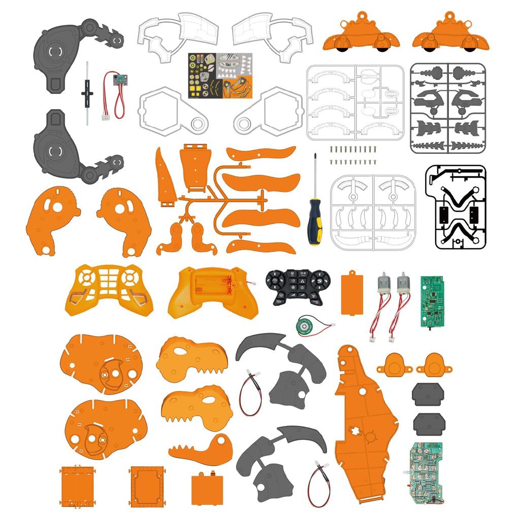 ELEKIT Roborex Big Size Remote Control Programming Robot MR-9128