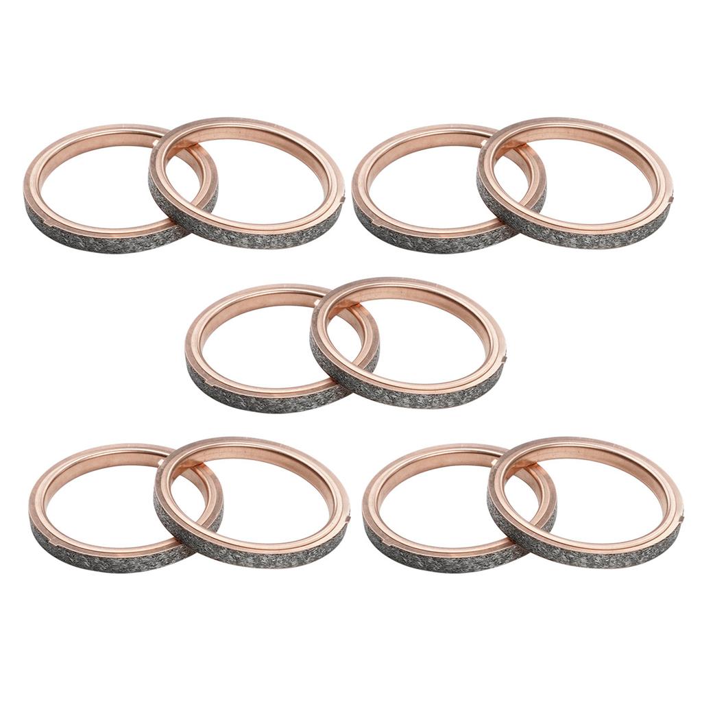 Motorcycle Exhaust Pipe Gasket For Suzuki TL1000R 98-03 TL1000S 97-98 SV1000 03-07 DL1000 Vstrom 04-19 DL1050 20-22