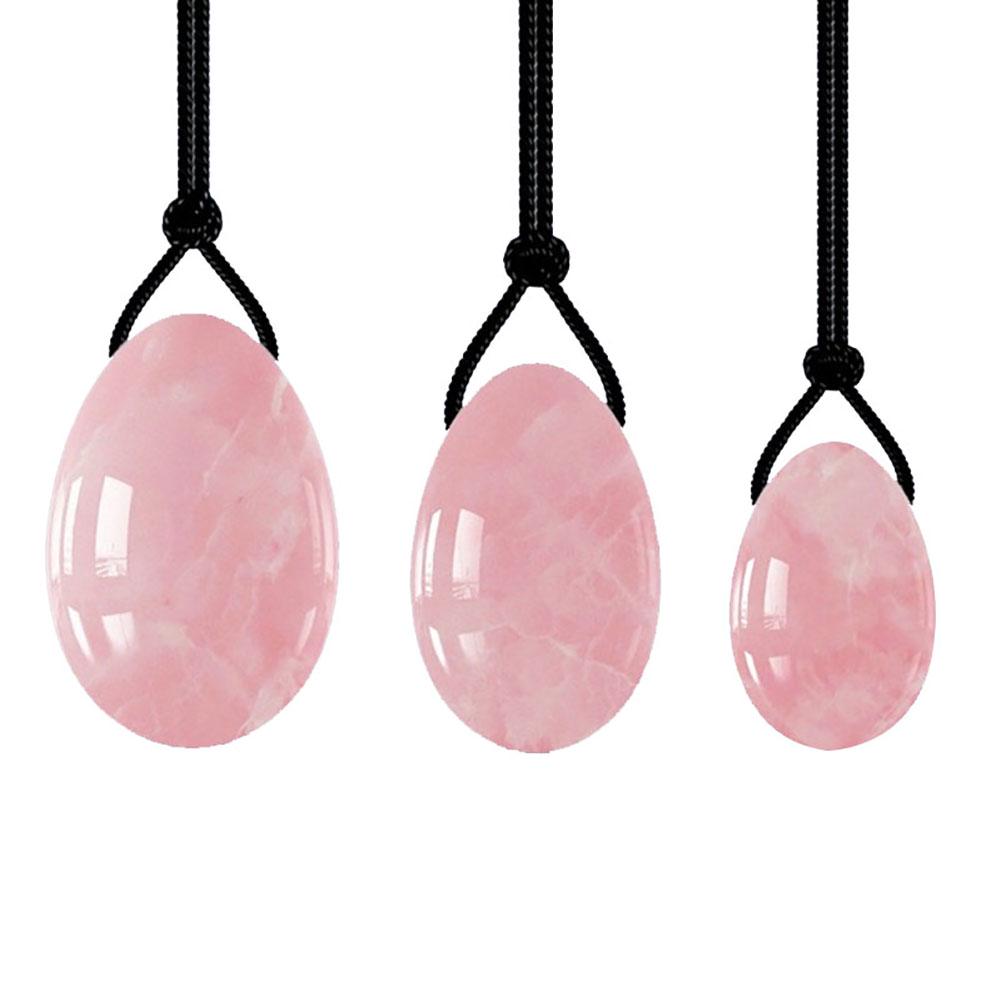 Masážní kámen Yoni Egg Kegel po porodu vrtaný oválný tvar