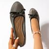 Fashion Fashion 2025 Shallow Women's Flats New Daily Plus Size Butterfly-knot Best Seller Light Soft Bottom Comfortable Flat Low Heels