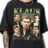 Comfort Colors Klaus Mikaelson Shirt, Vintage 90s Klaus Mikaelson Graphic T-Shirt, Vampire Diaries Shirt, Retro TV Show Bootleg Tee