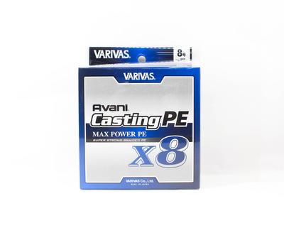Varivas P.E Line New Avani Max Power Casting X8 400m P.E 8 112lb (7730)