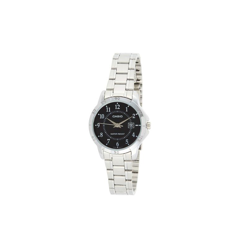 

Casio CASIOSTANDARD series fashion trend business retro literary leisure versatile classic pointer date display quartz movement LTP-V004D-1BUDF чорний