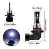 1 Stück 9005/HB3/H4/H11/H7/H3/H6/H16/5202 Auto LED Nebelscheinwerfer Super Helle Scheinwerfer