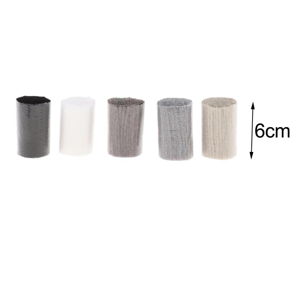10x Latch Hook Rug Yarn Pre Cut Tapestry for Sewing Knitting Cushion Cover
