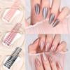 Hot Selling Cat Eye Manicure Nail Tips - 30-Piece Water Drop Style False Nails