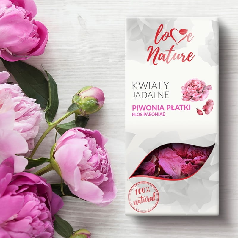 Edible Flowers Dried Peony Petals Love Nature