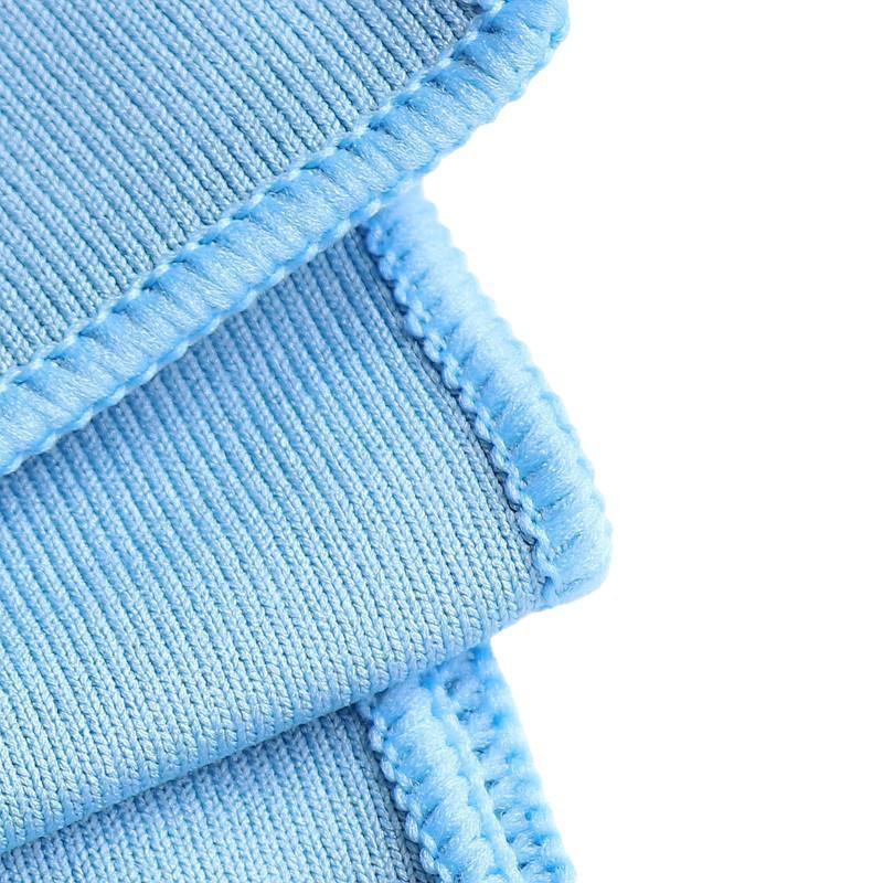 3/4/5/6/7 Pack Microfiber Glass Cleaning Cloths Reusable No Streaks and Lint Free Window/Stainless Steel/Glasses/Mirrors/Screens/Lens Polishing Cloths