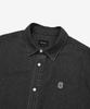 COVERNAT C Logo Denim Half Shirt Black