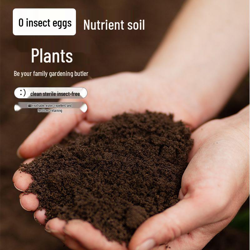 Organic Flower & Vegetable Growing Soil - Nutrient-Rich, Breathable, and Fermented for Seedlings