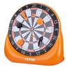 Aufblasbares Fußball-Dartboard über 1,8 m mit 4 Kickbällen, 6 Darts, 6 Äxten, Pumpe
