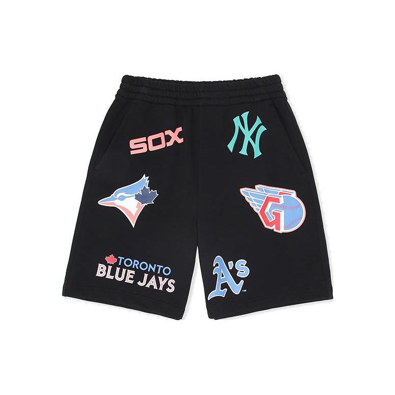 MLB SS23 Casual Shorts Unisex Charcoal Gray 3ASPECF33-1 S