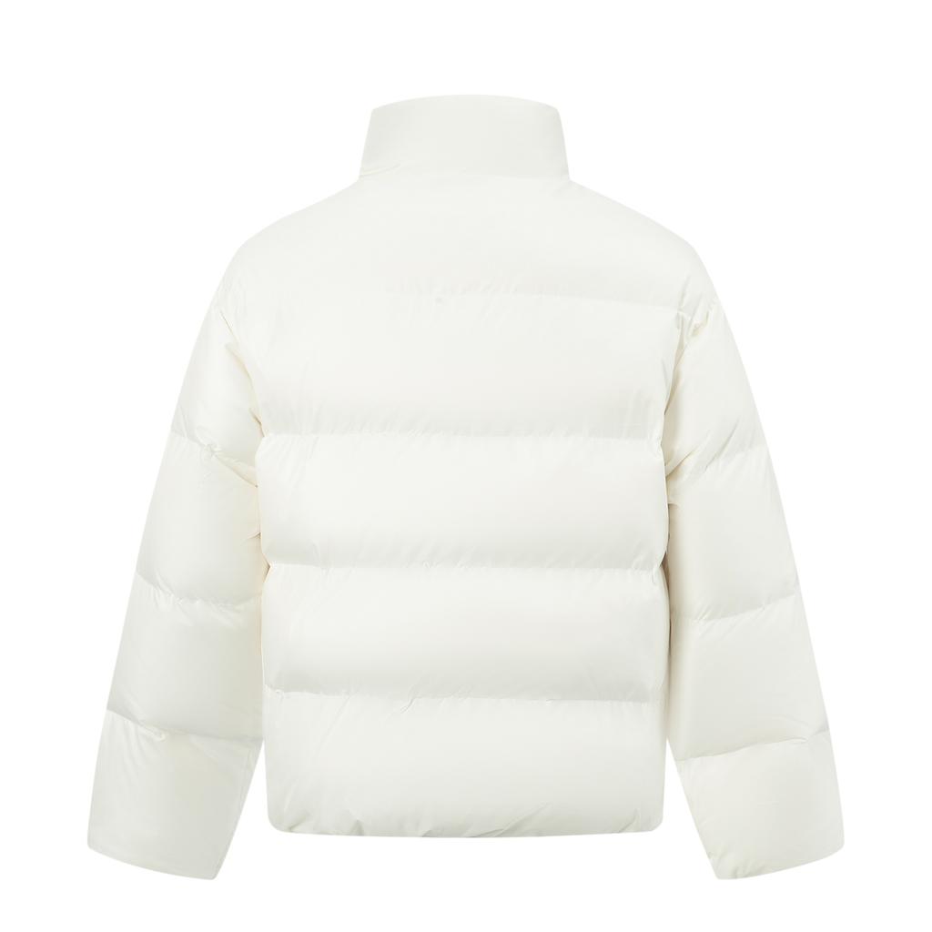 Li Ning Sports Lifestyle Series Fan Style American Casual Fashion Windproof Water-Repellent Loose Warm Comfortable Couple Down Jacket AYMV439-1