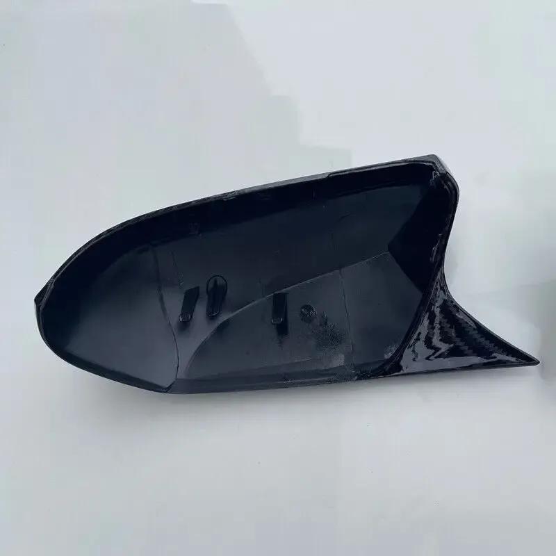 For Toyota Camry 8th 2018      Replace Rearview Side Mirror Cover Wing Cap Exterior Case Trim Carbon Fiber