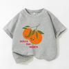 Girls T-shirts Short-sleeve Blouse for Kids 2025 Summer Spring Teenager School Tees Cotton Children Outfits Toddler Outerwear