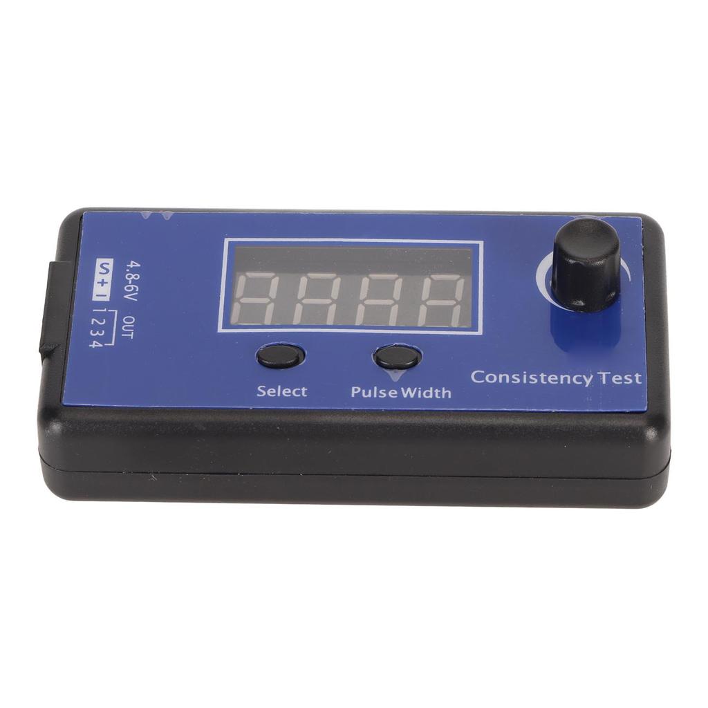 RC Digital Servo Tester ESC Consistency Tester Sensitive Accurate Easy Operation ABS RC Tester Tool for RC Car Airplane