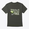Tequila Gluten Free Funny Drinking T-Shirt Made In the USA Size S To 5XL