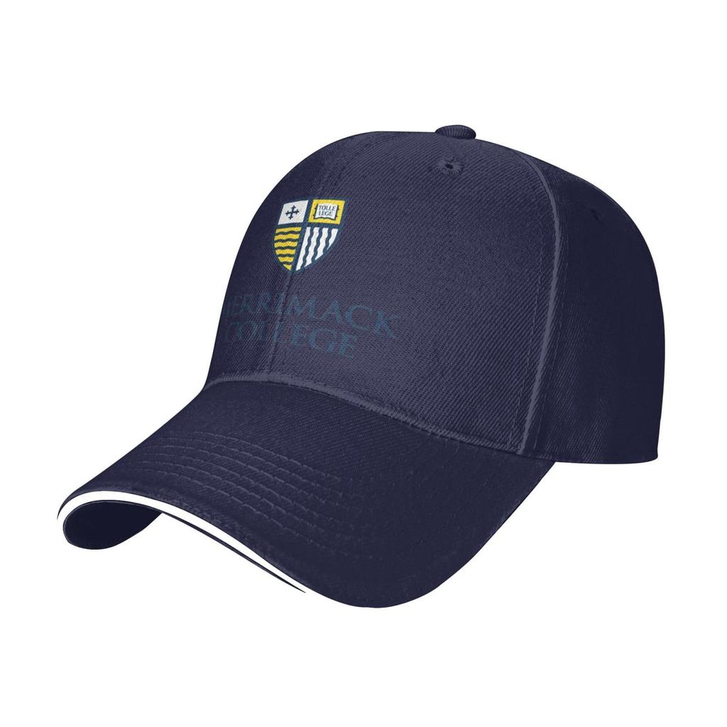 Merrimack College Logo Sandwich Cap Unisex Classic Baseball Capunisex Adjustable Casquette Dad Hat