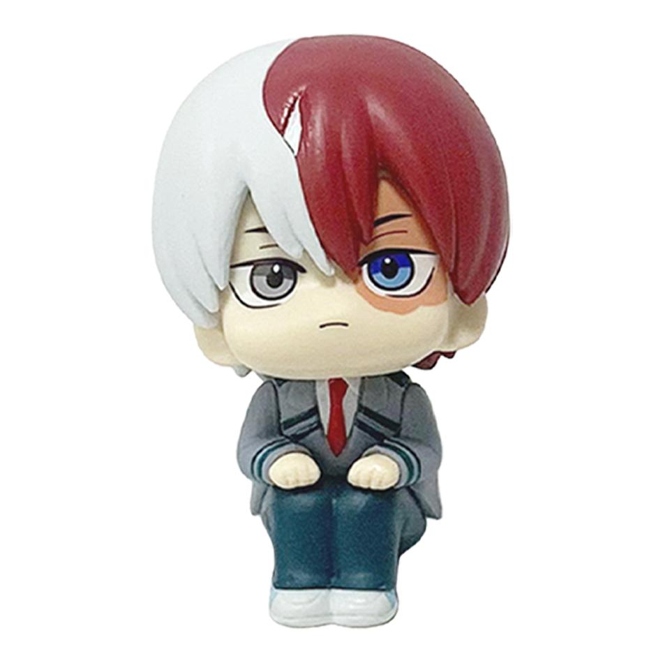 NEW 9-21CM My Hero Academia Katsuki Deku Todoroki So Himiko Toga Break Time Anime Figure Model Collection Doll Toy For Kids