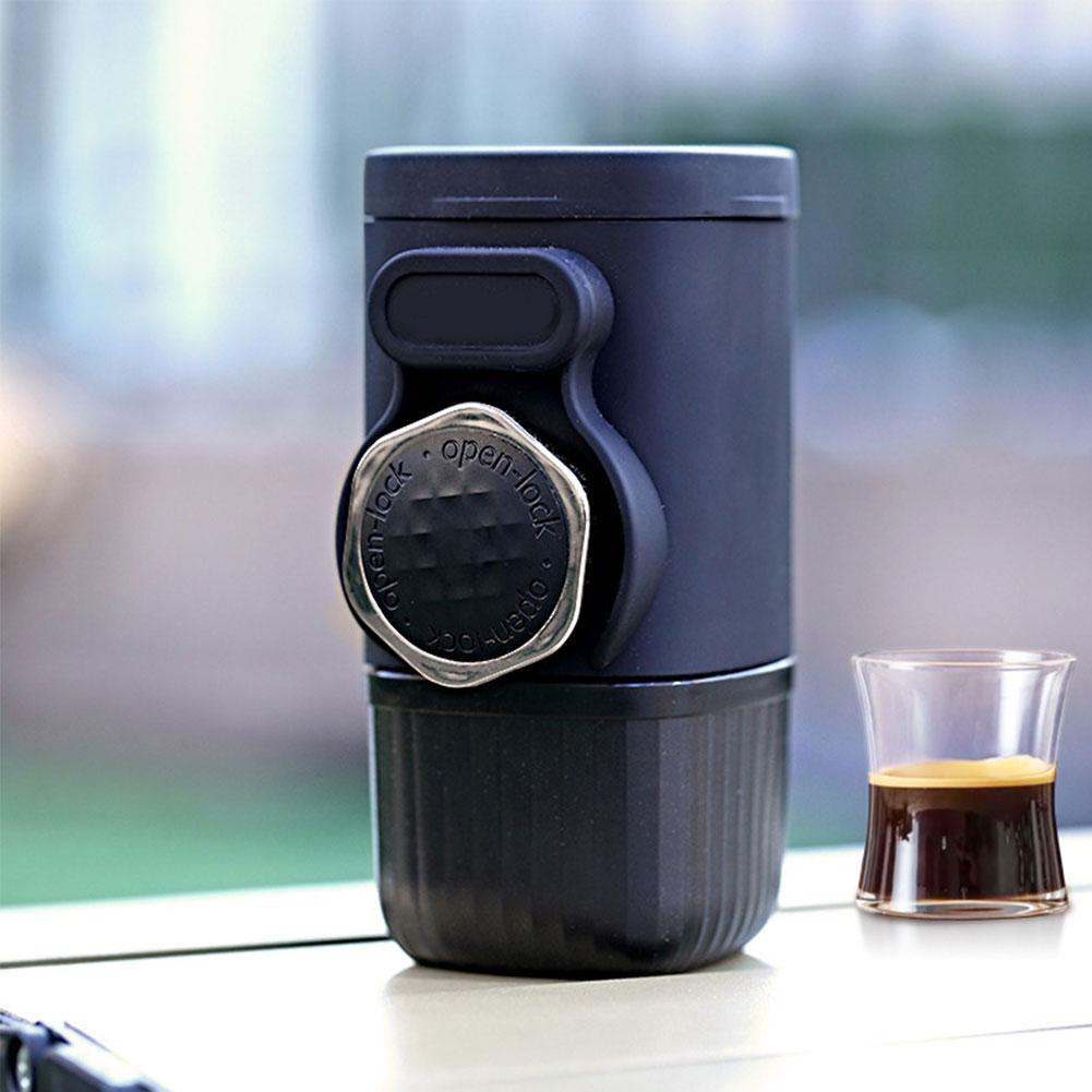 Portable Espresso Maker Mini Manual Espresso Machine Small Travel Coffee Machine for Travel Camping