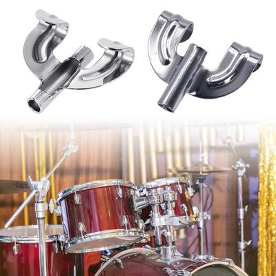 10 Stück Legierungen Schlagzeug Hardware Teil Schlagzeughalterung Klauenhaken Schlagzeug Klauenhaken Schlagzeug Instrument Zubehör Schlagzeug Haken Ersatzteile