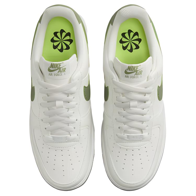 Nike Air Force 1 07 Next Nature Sail/Oil Green/Volt Damen-Sneaker DV3808-106