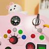 Toddler Animal Busy Board with LED Light Baby Light-up Switch Busy Board Game Machine Travel Kids Educational Learning Activity Toy Boys Girls