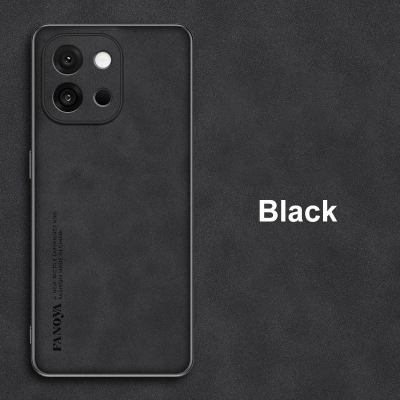 For OnePlus 13T Case Luxury PU Leather Phone Case For One Plus 13T 5G Back Cover Matte Silicone Shockproof Full Protection Coque